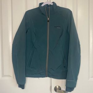 Columbia Blue Titanium Full Zip Jacket